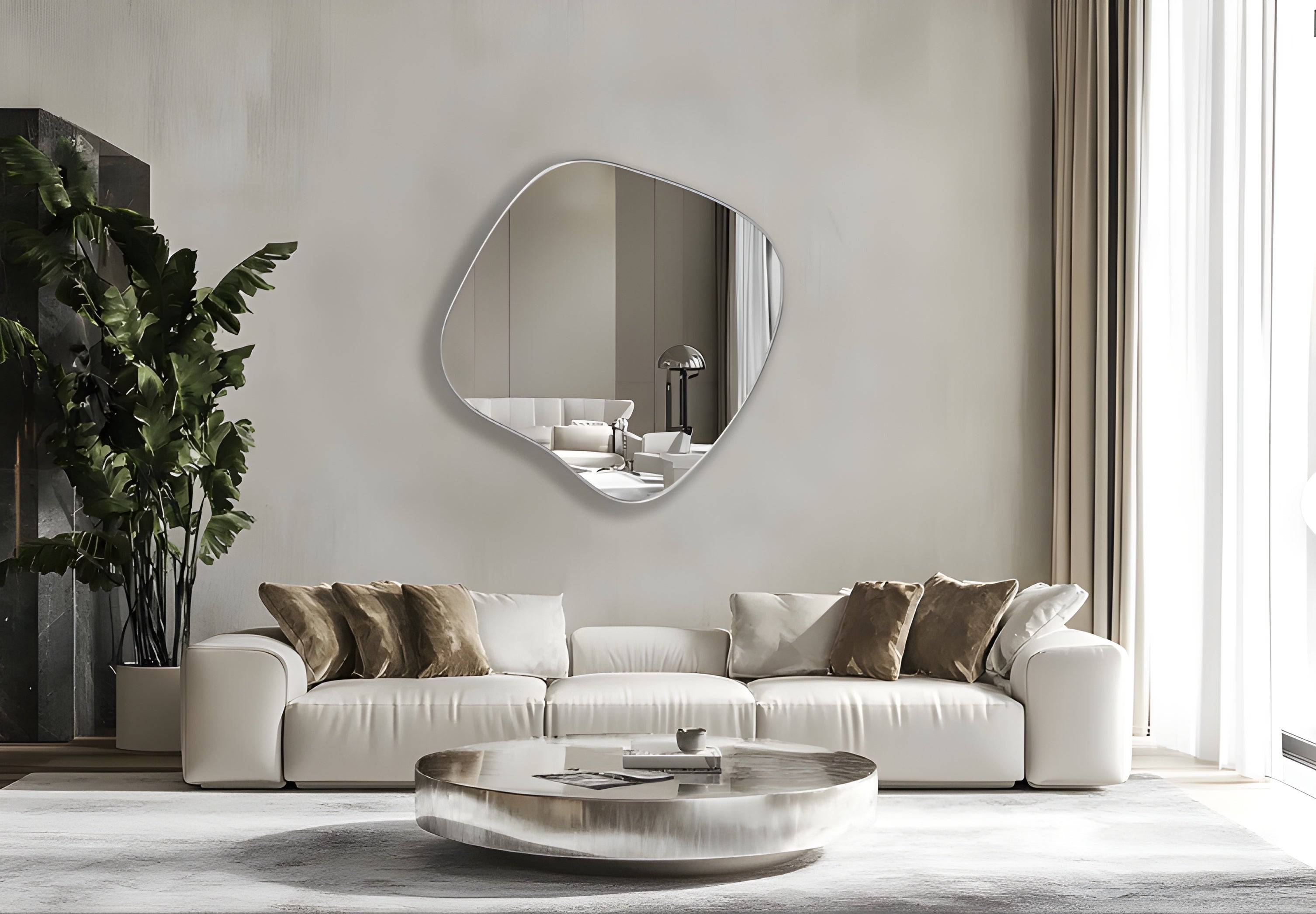 Modern Irregular Accent Mirror (MM034)