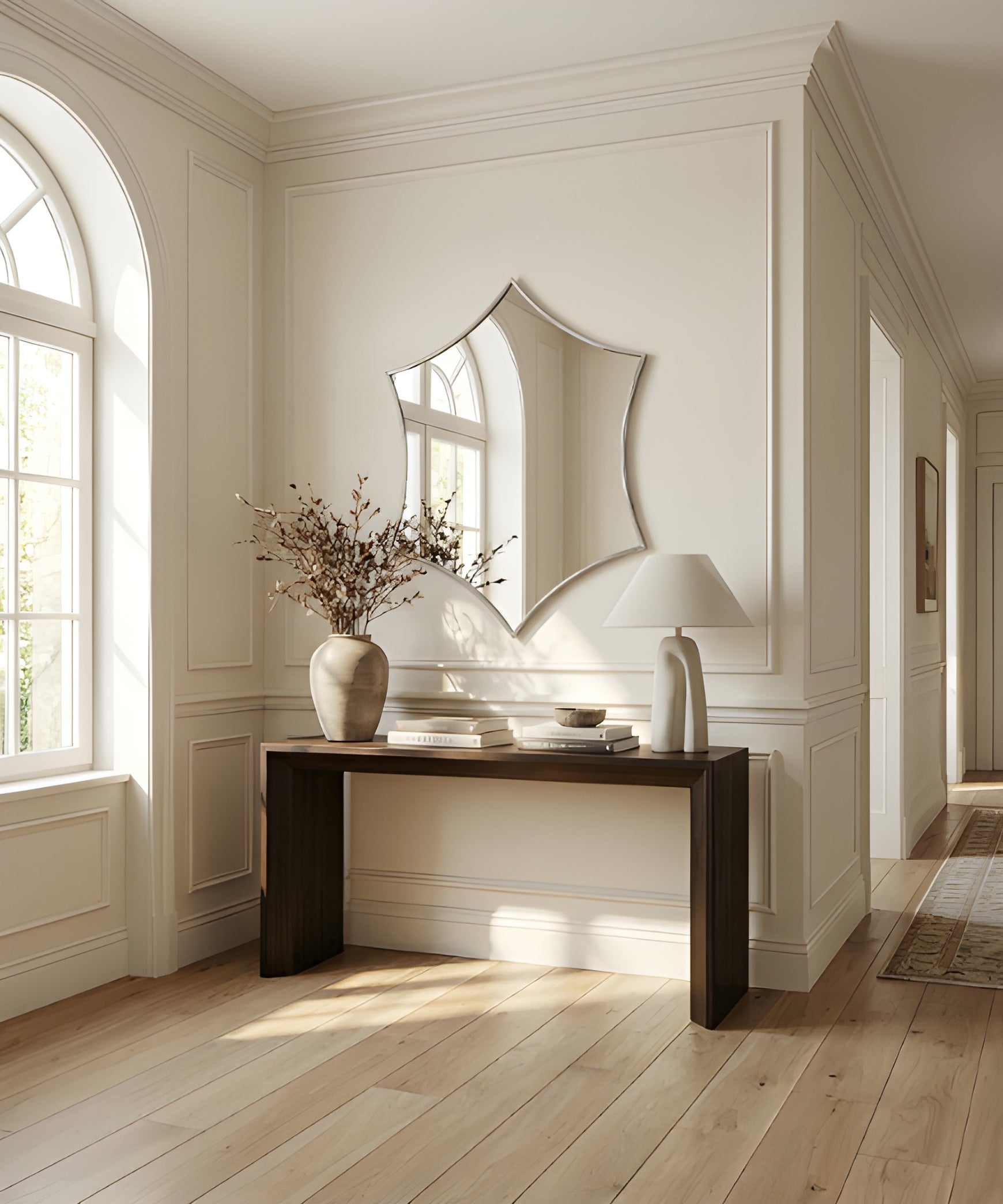 Modern Gothic Arch Wall Mirror (MM019)