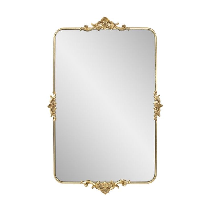 Aurelia Rococo Wall Mirror – Luxury Antique Gold French Mirror (BM003)