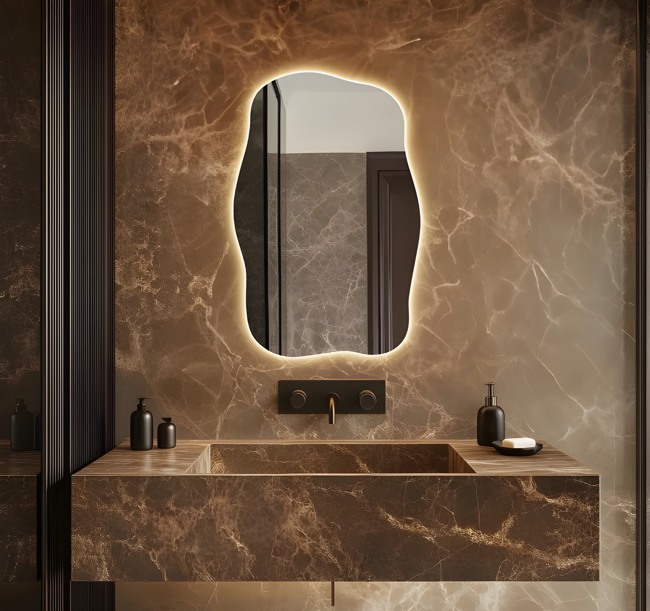 Modern Backlit Vanity Mirror (BL005)