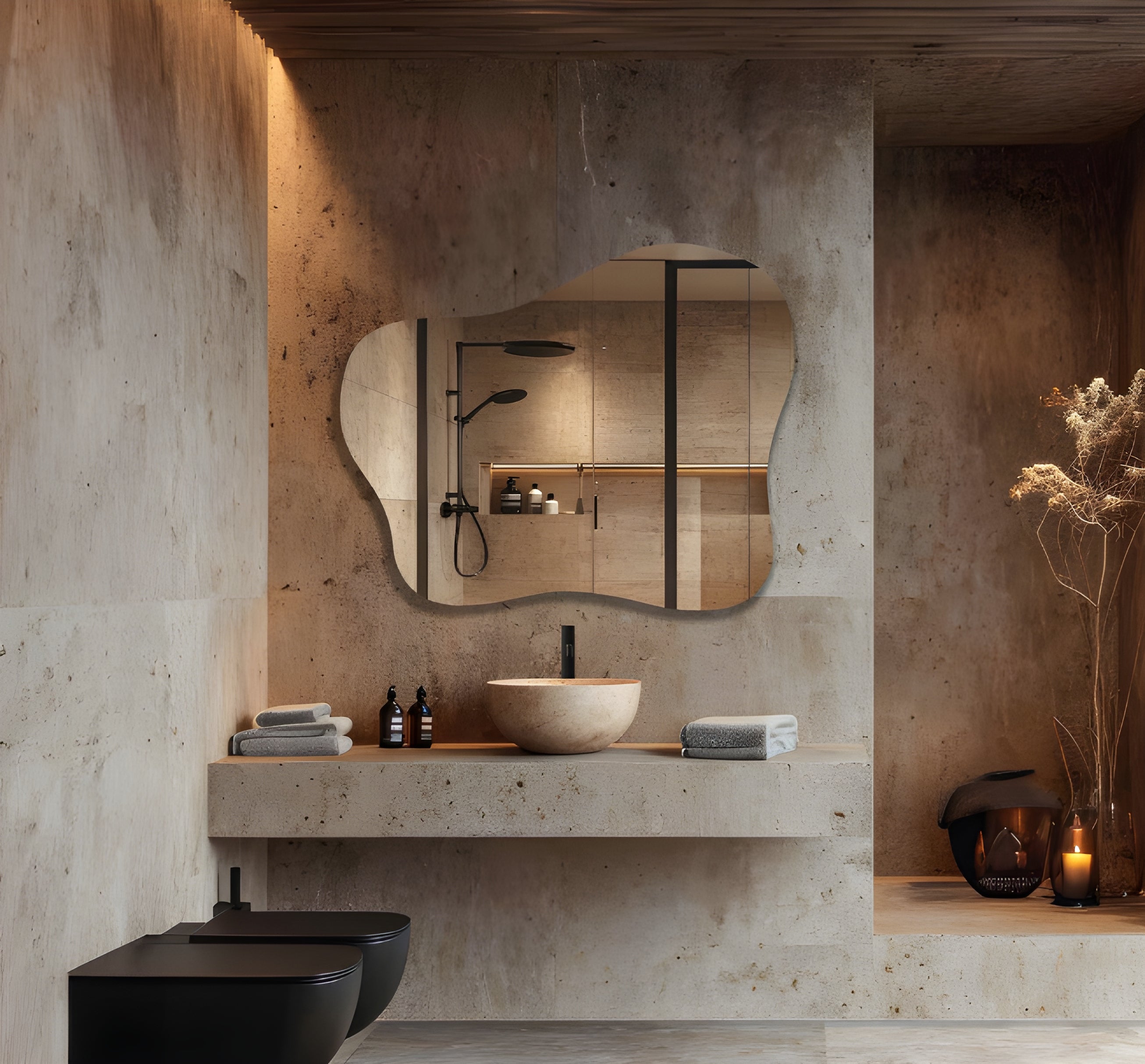 Wall-Mounted Backlit Vanity Mirror (BL006)