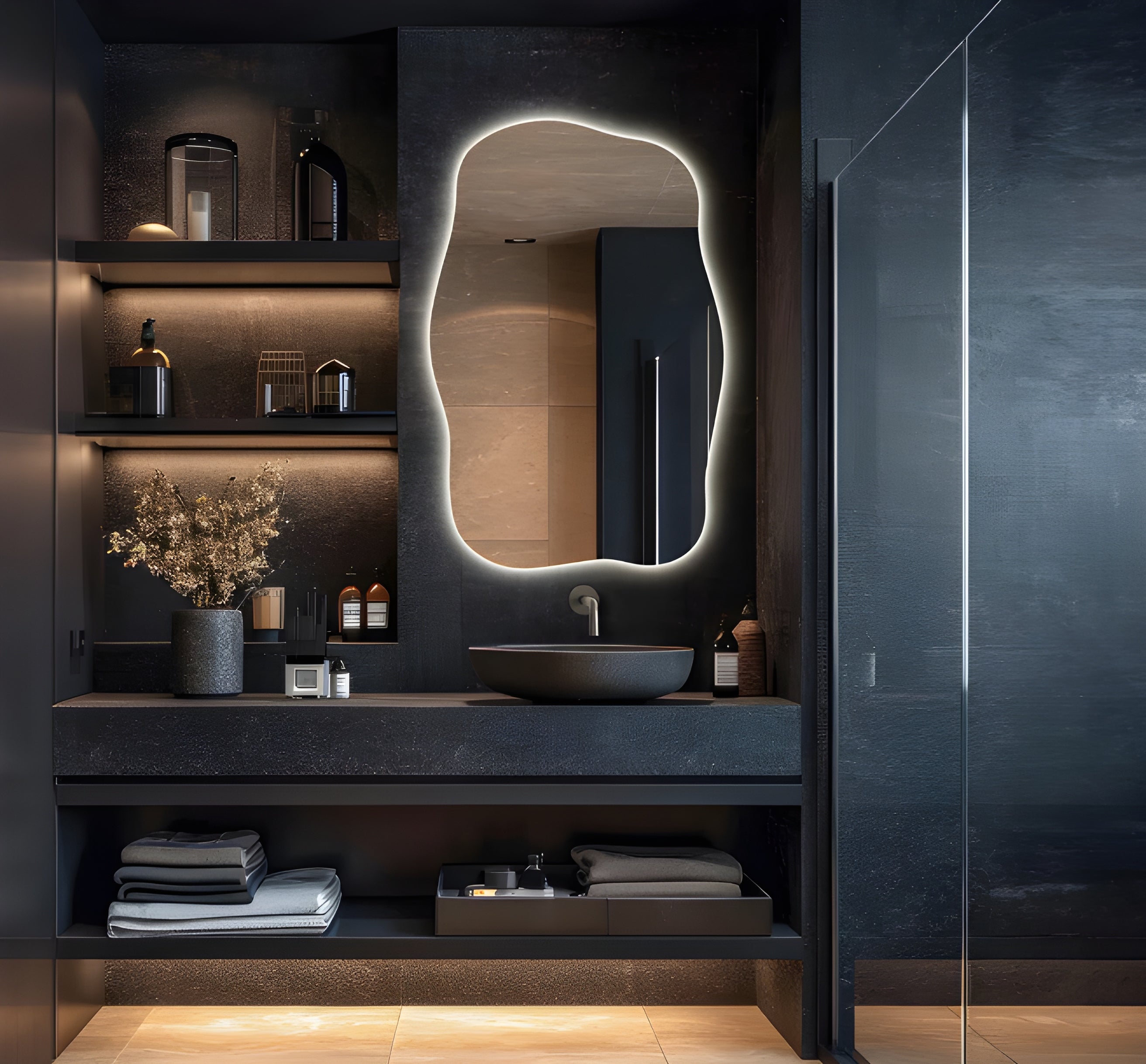 Modern Backlit Vanity Mirror (BL005)
