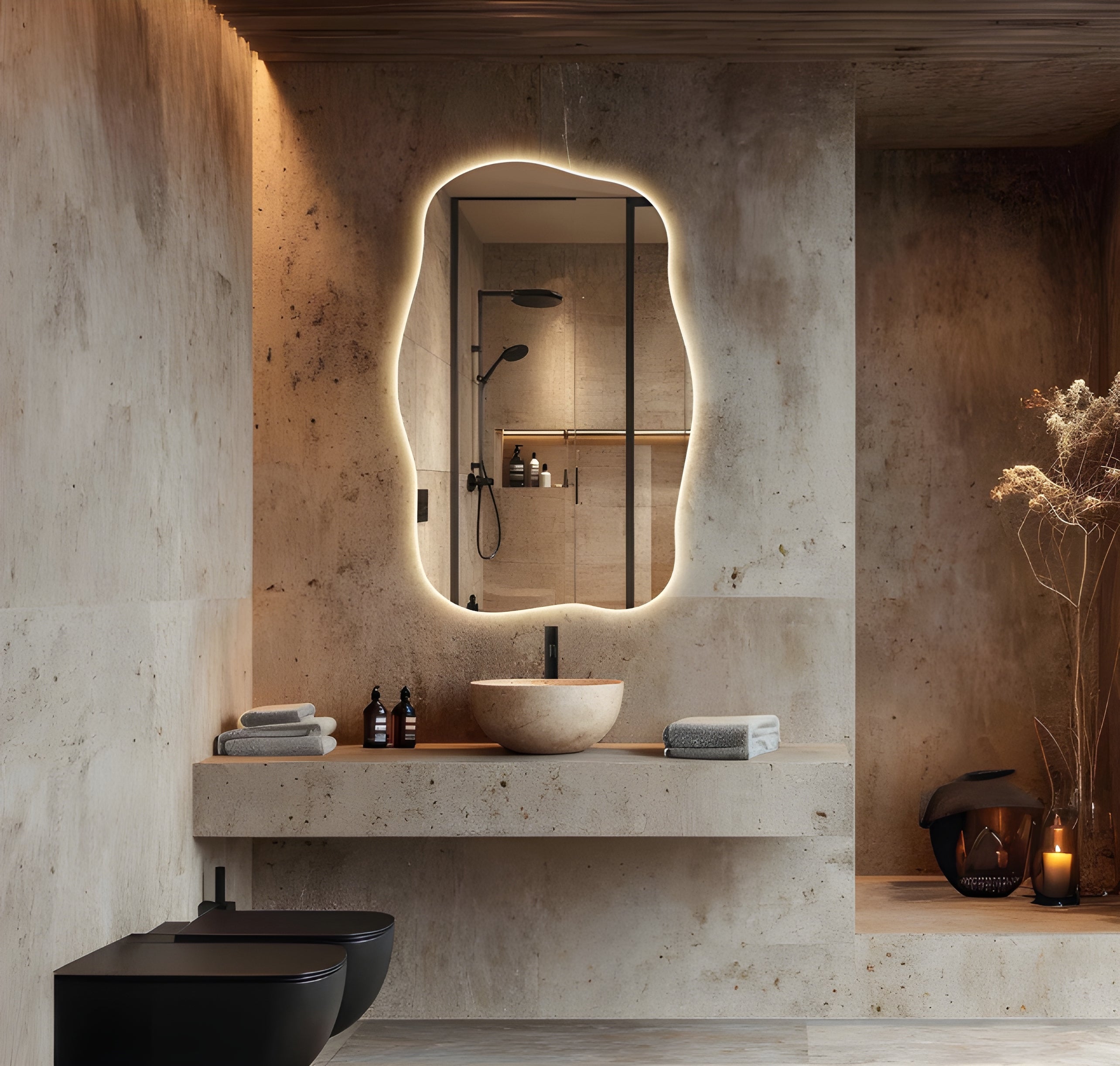 Modern Backlit Vanity Mirror (BL005)