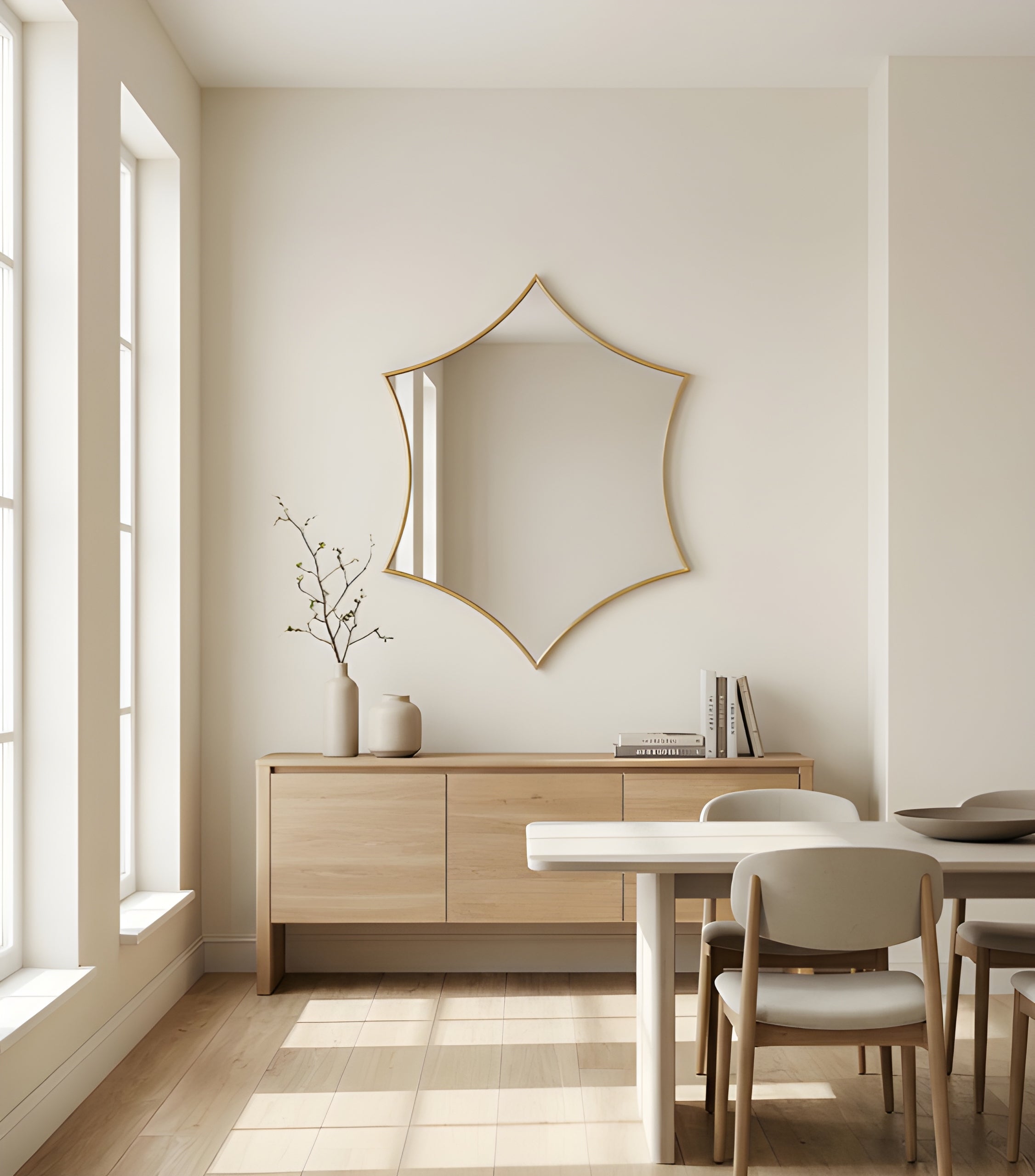 Modern Gothic Arch Wall Mirror (MM019)