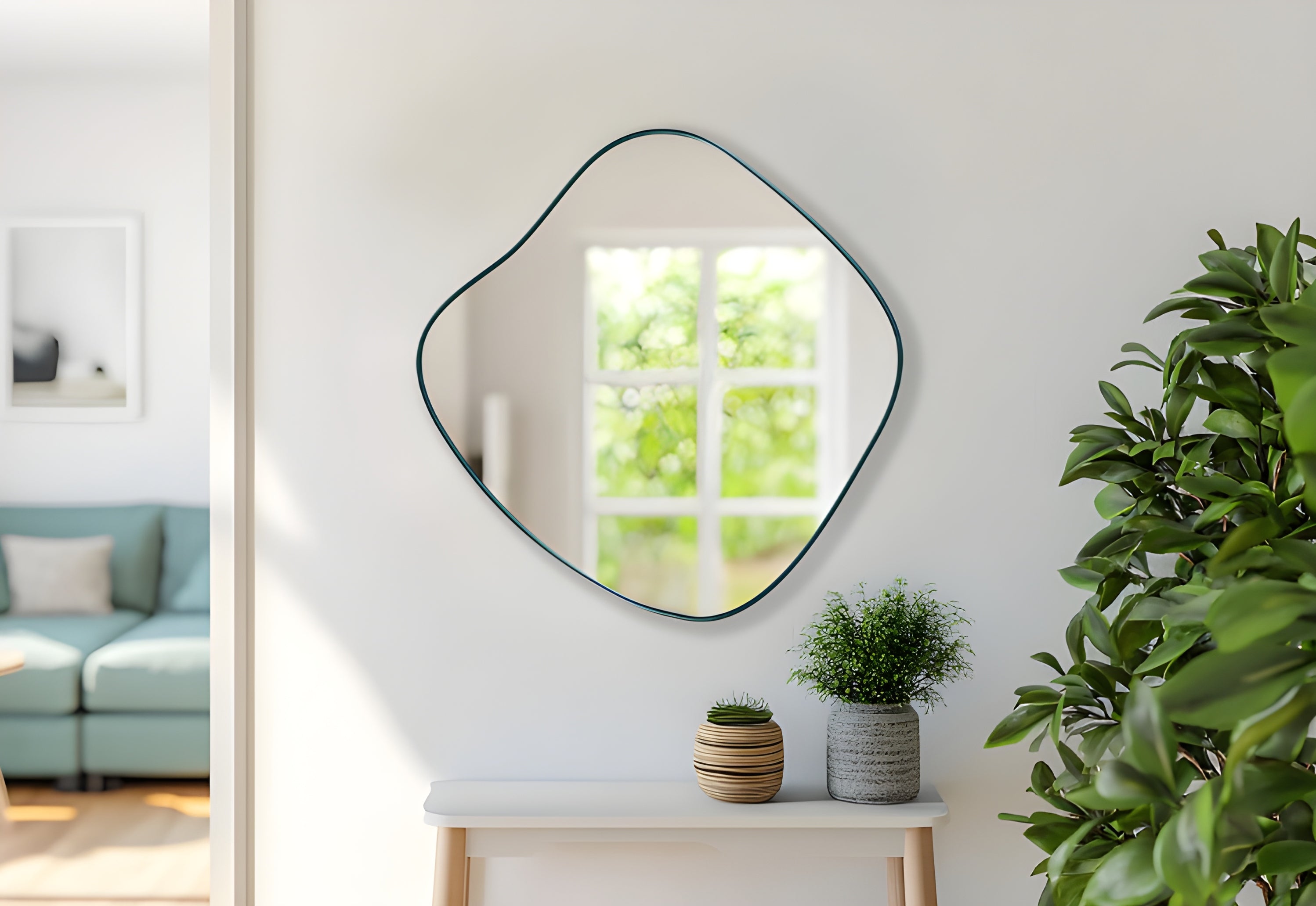 Modern Irregular Accent Mirror (MM034)