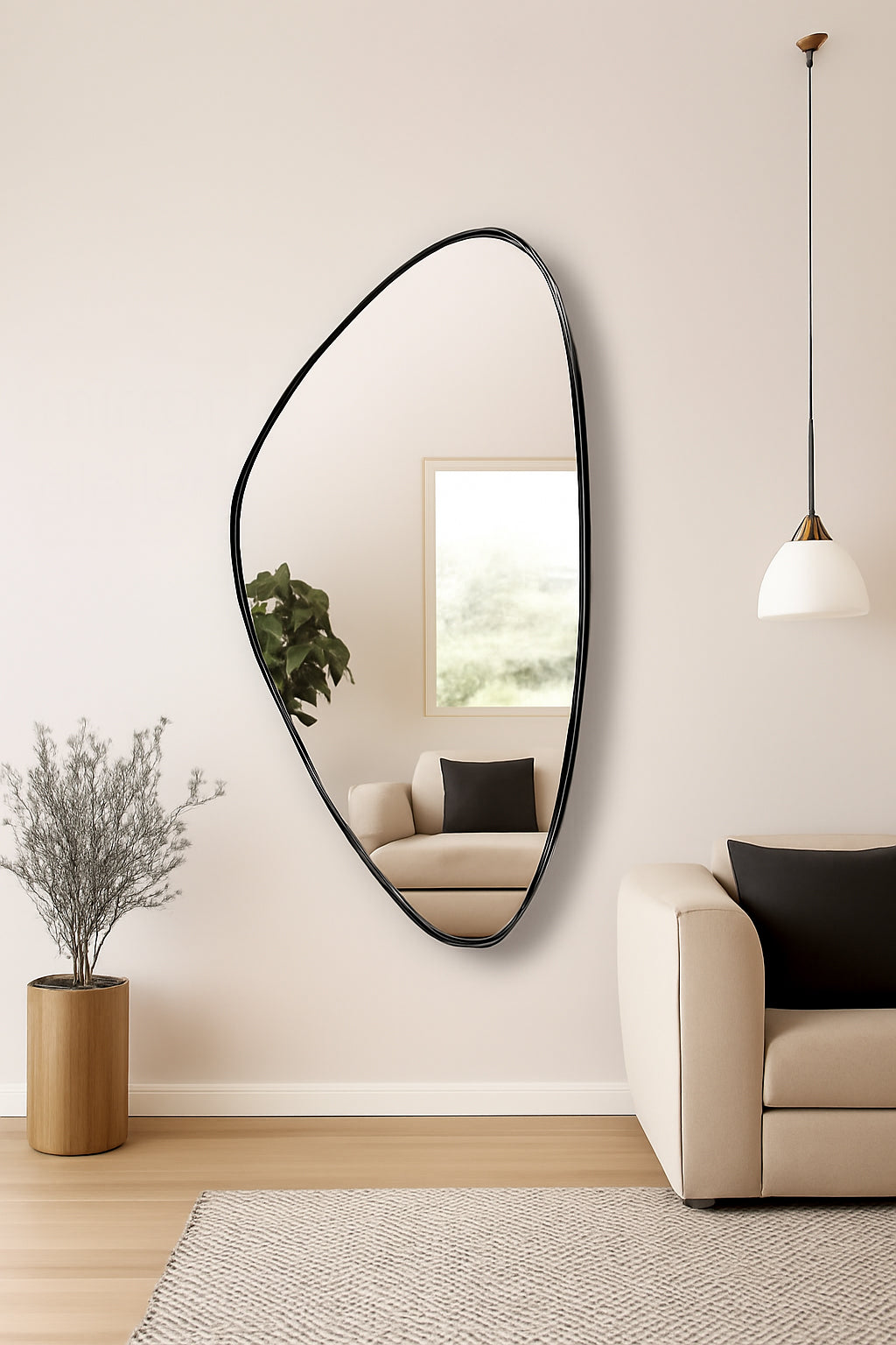 Asymmetrical Mirror MM005