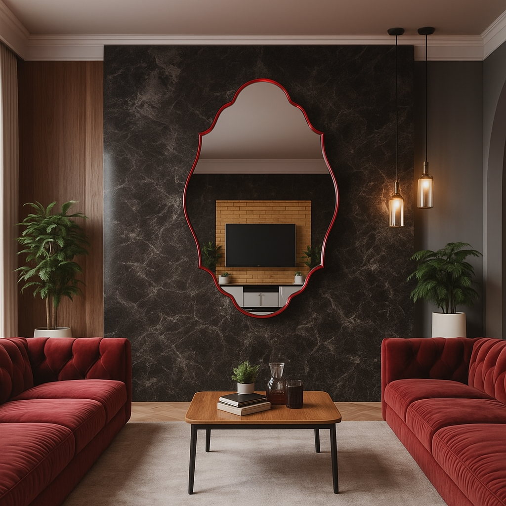 Renaissance Emblem Mirror MM011