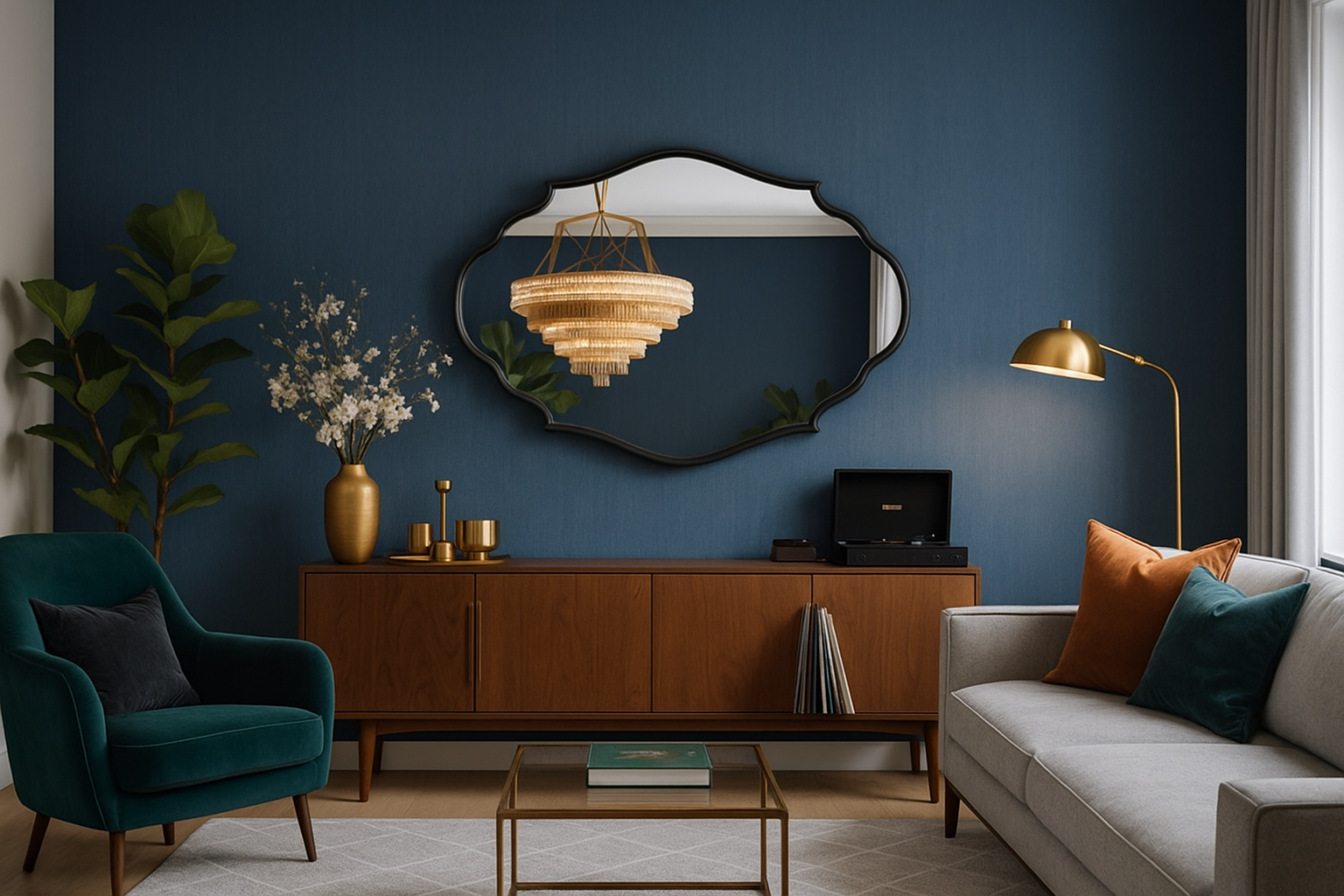 Renaissance Emblem Mirror MM011