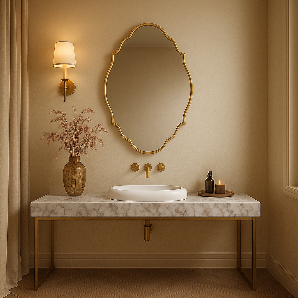 Renaissance Emblem Mirror MM011