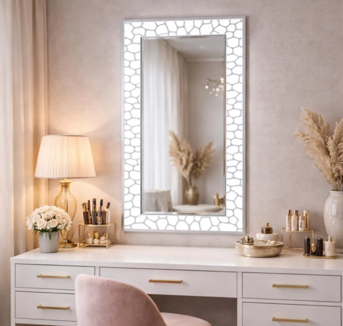 Mosaic Luxe LED Mirror (LM009)