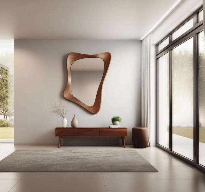 Custom Organic Wall Mirror (BF010)