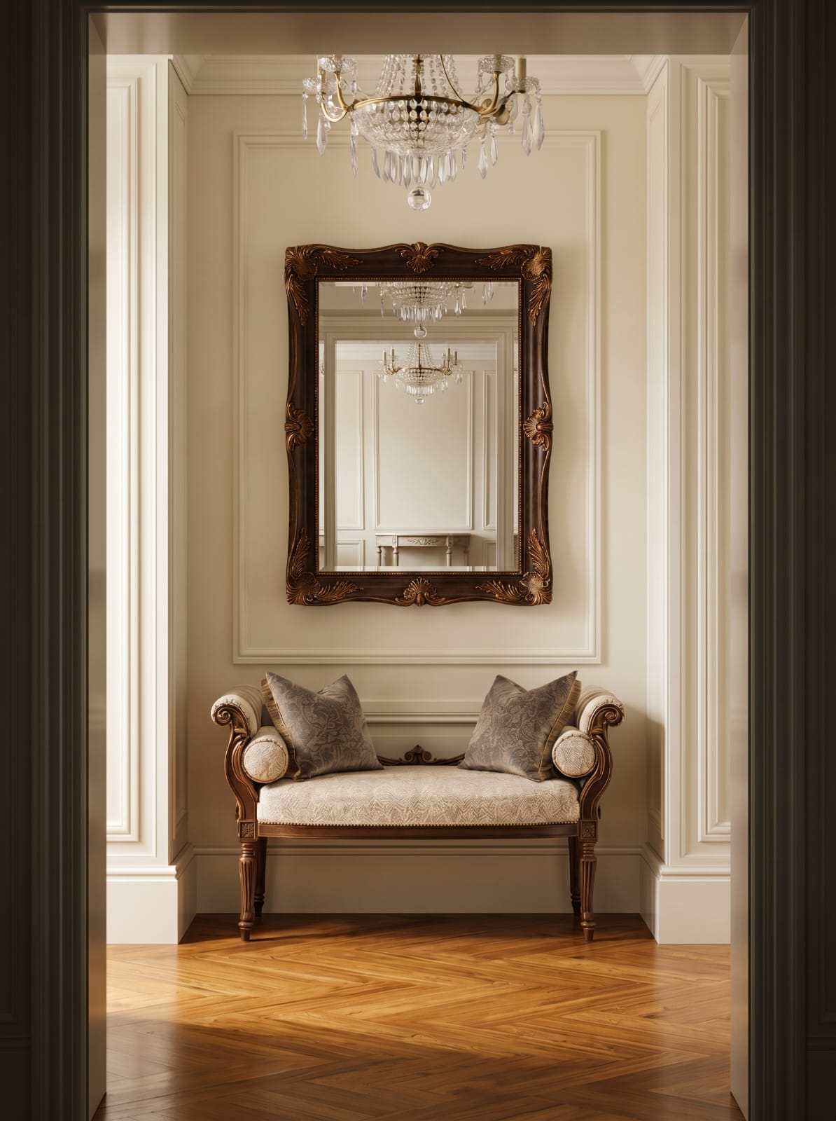 Celestia Royale Wall Mirror (BM005)