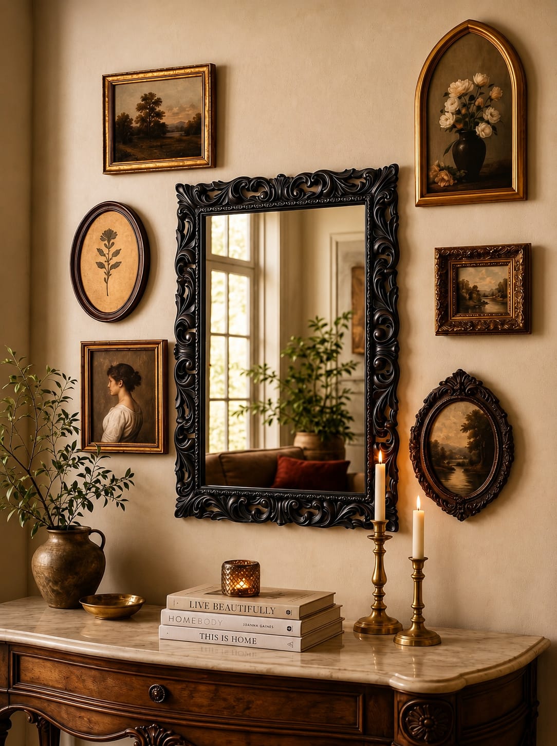Versailles Grand Baroque Mirror (BM006)