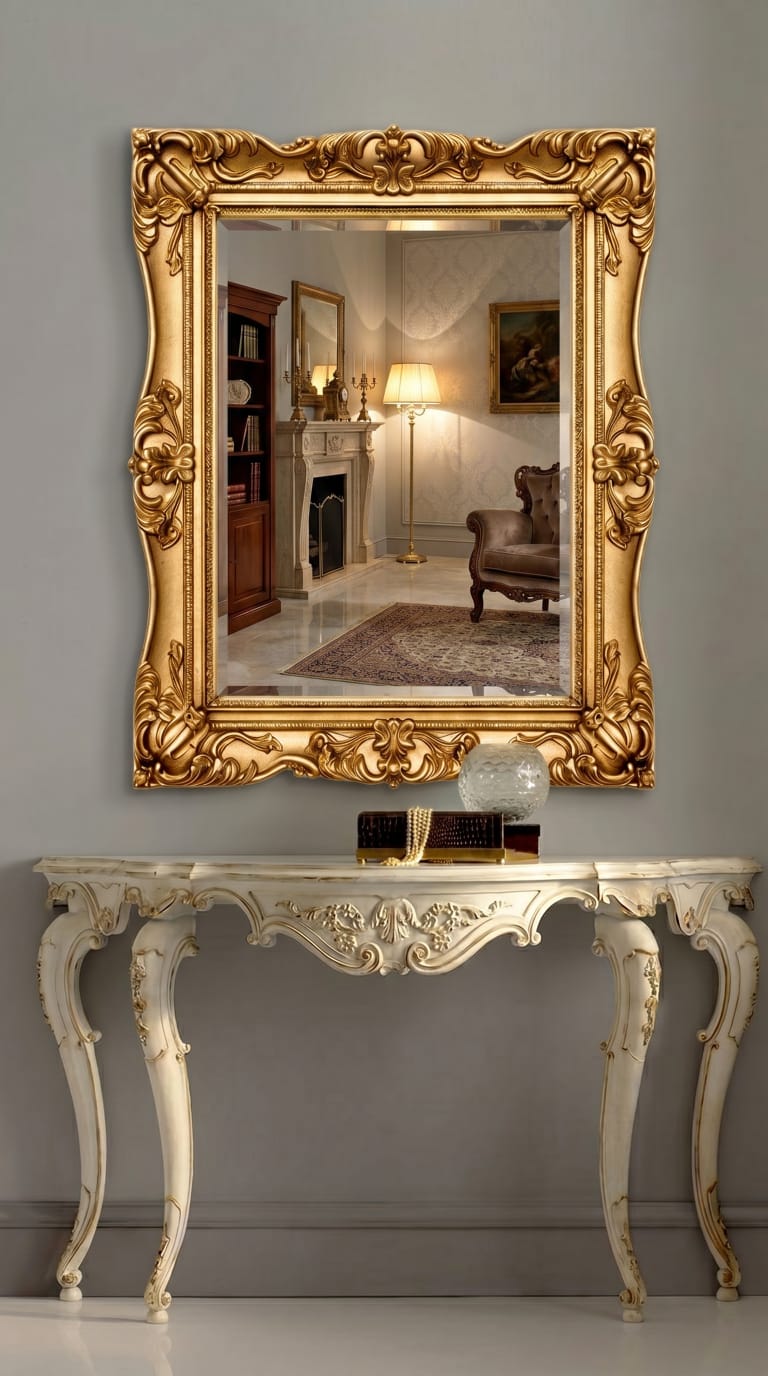 Regalia Baroque Wall Mirror (BM009)