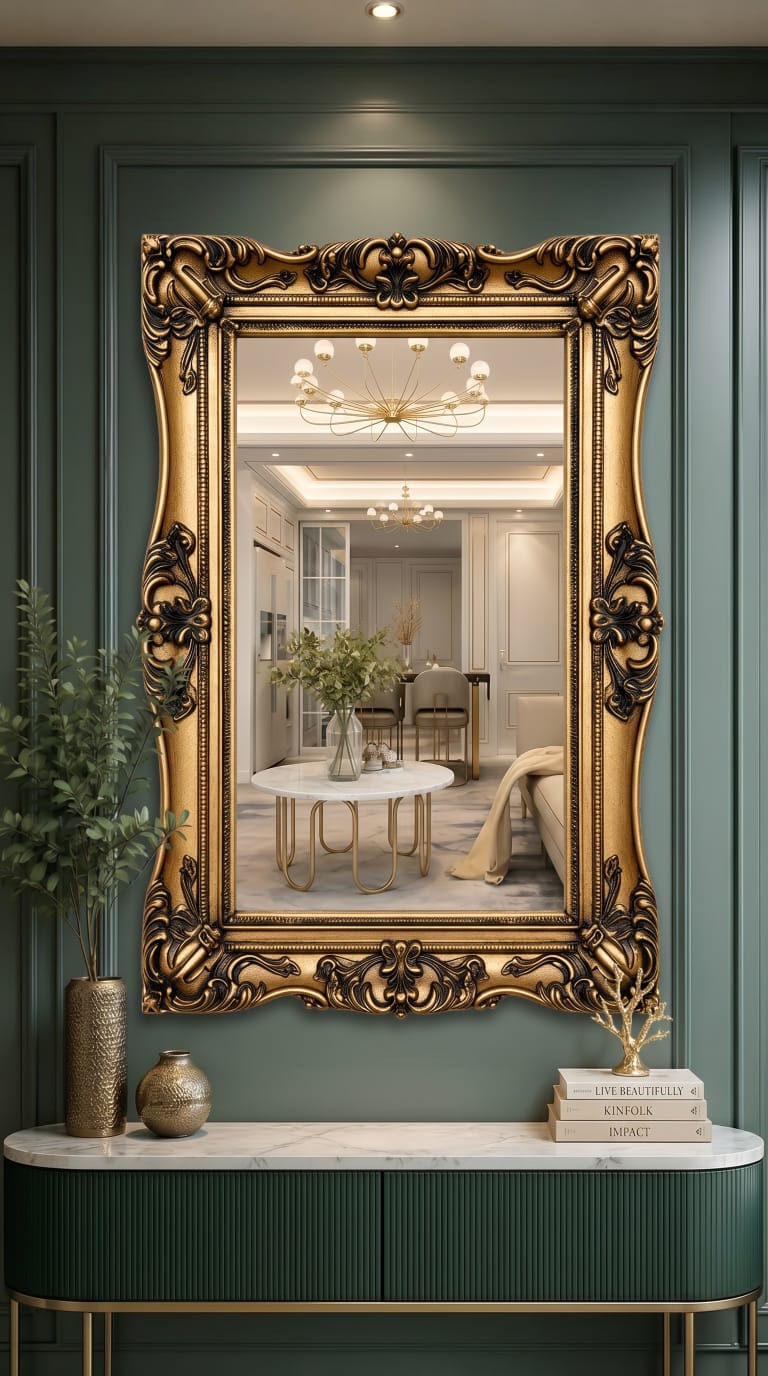 Regalia Baroque Wall Mirror (BM009)