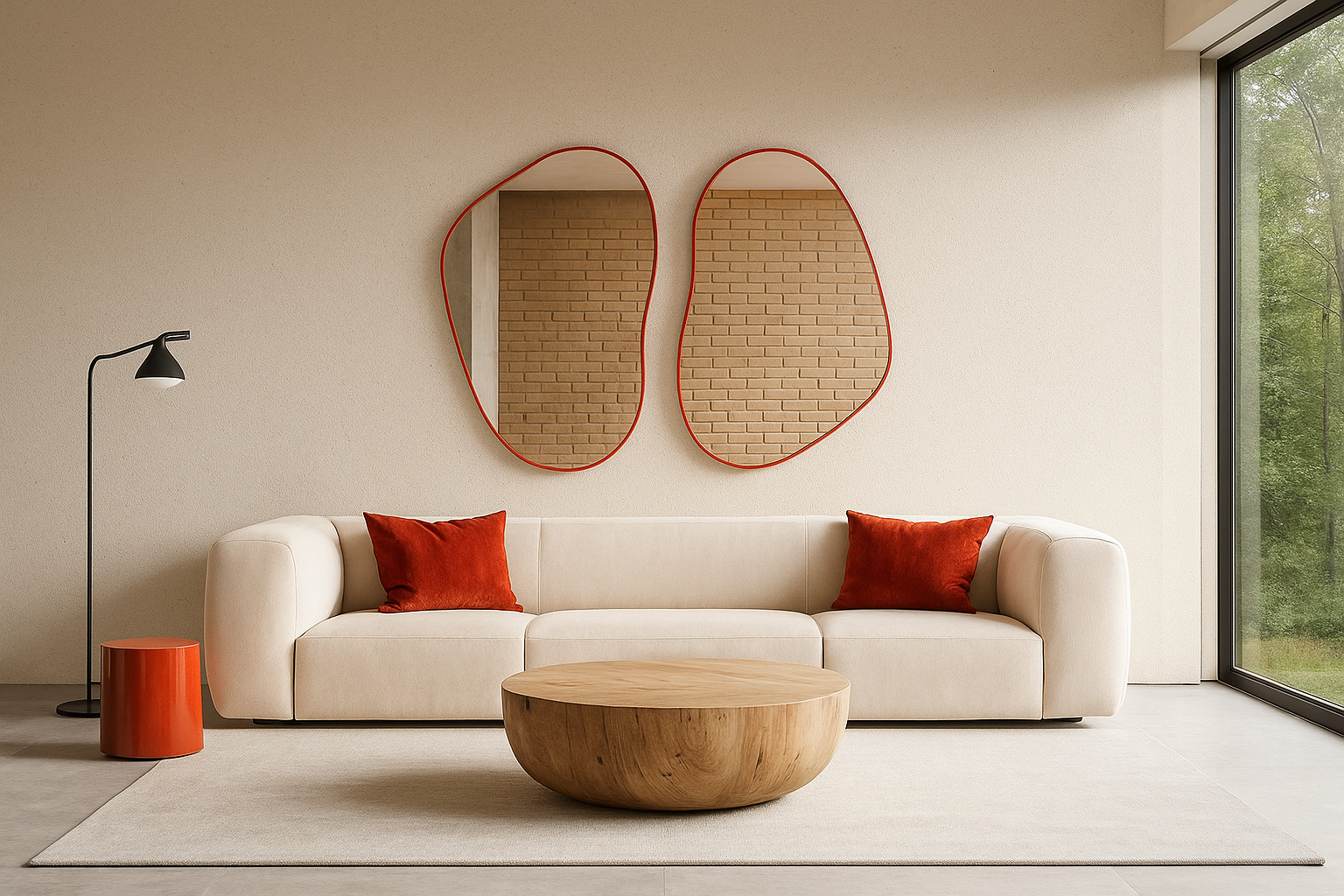 Asymmetrical Mirror MM003
