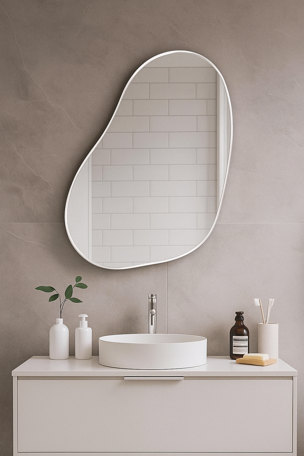 Asymmetrical Mirror MM003