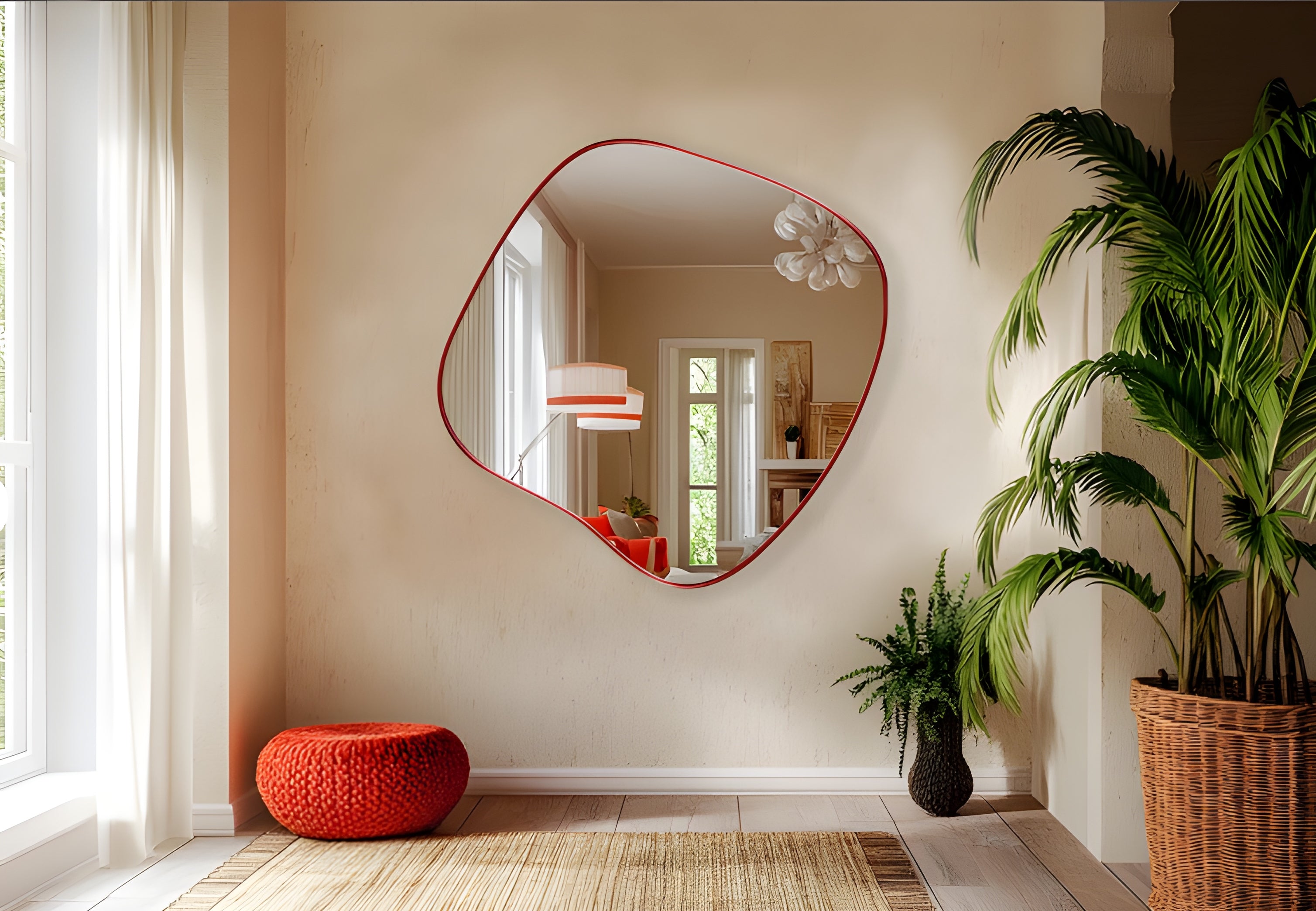 Modern Irregular Accent Mirror (MM034)