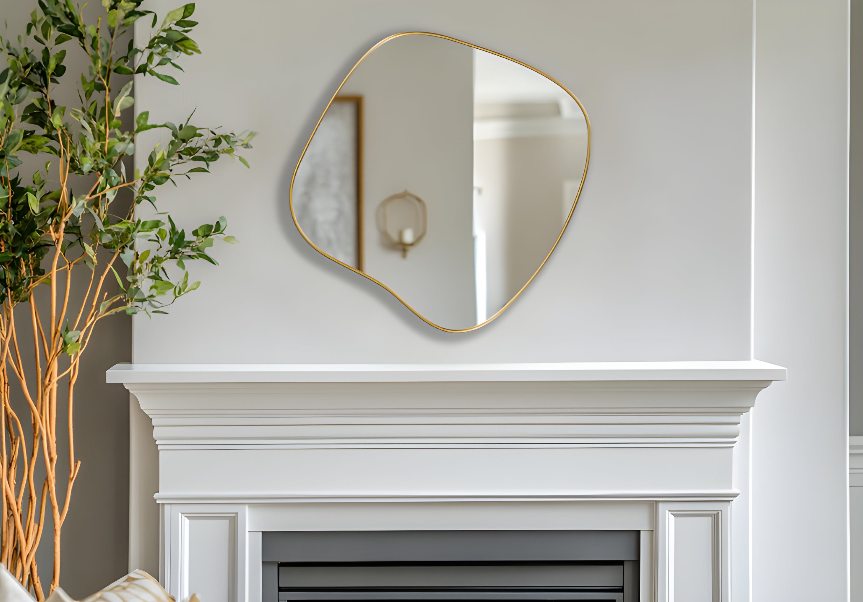 Modern Irregular Accent Mirror (MM034)