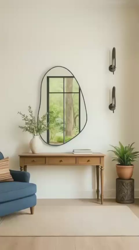 Kidney Shaped Mirror MM003