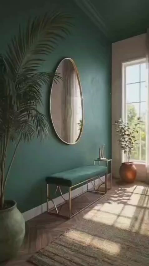 Egg Shaped Mirror MM006