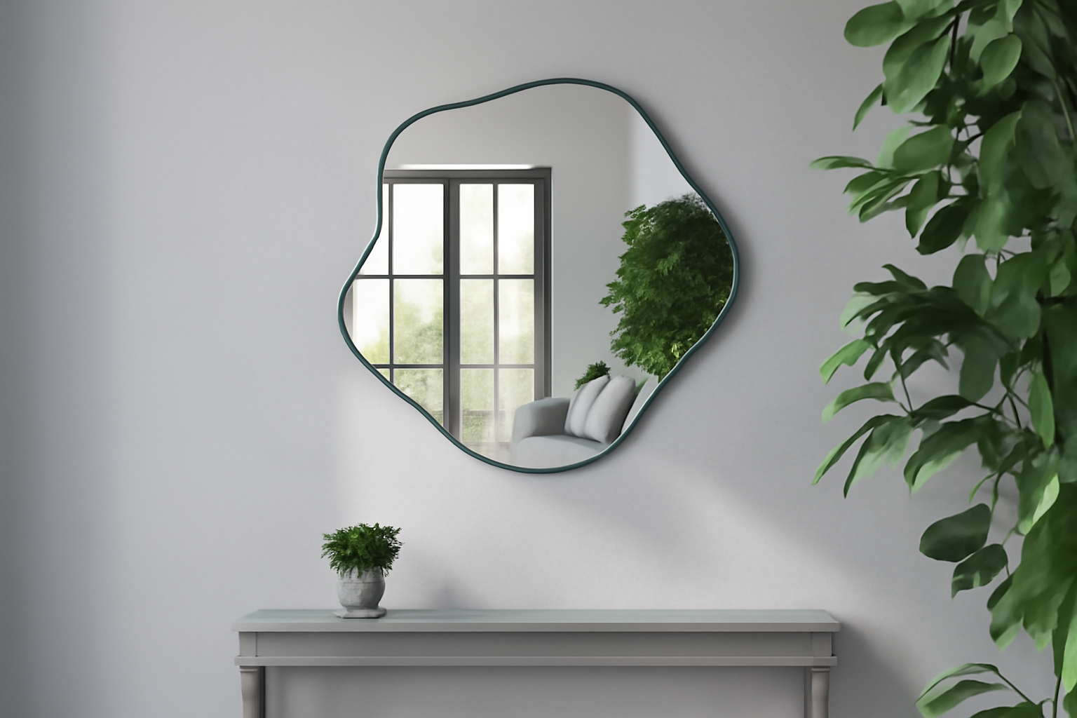 Asymmetrical Mirror MM007