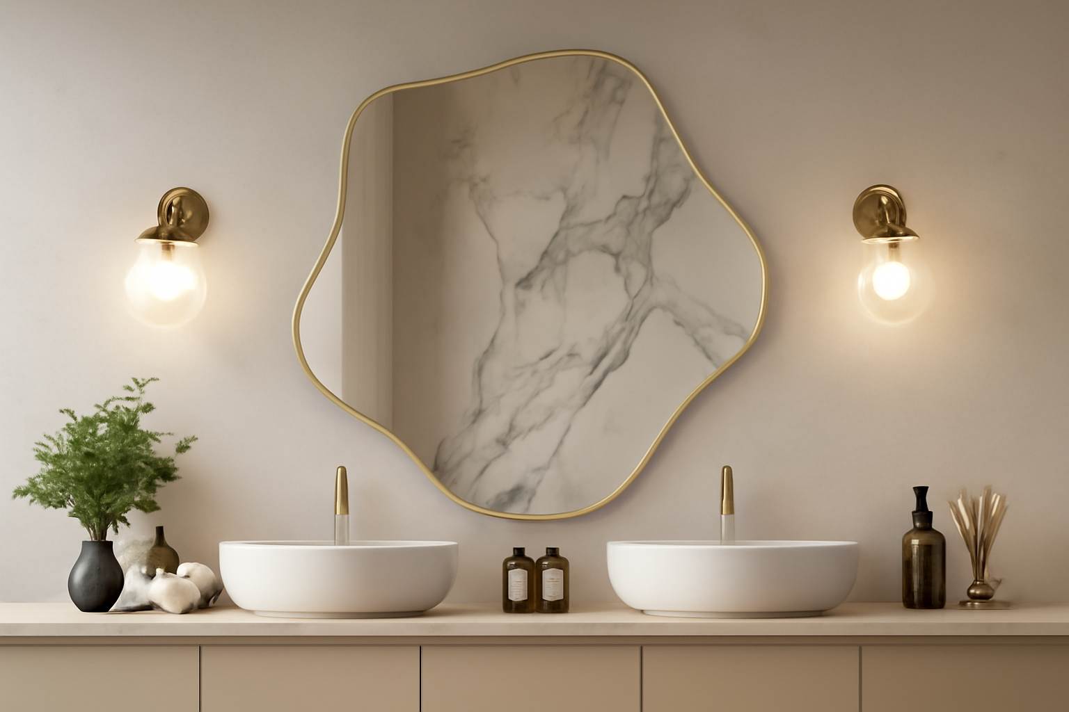 Asymmetrical Mirror MM007