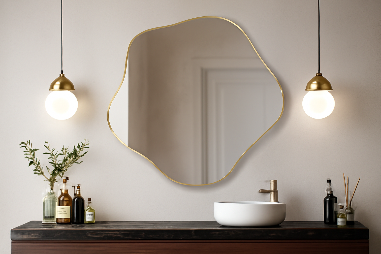 Asymmetrical Mirror MM007